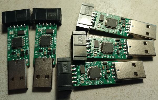 Home made ST-Link/V2-1 devices